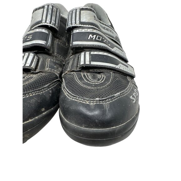 Shimano M075 SPD Cycling Shoes With Hook and Loop Straps Mens Size 46 US 11.2 - Picture 10 of 16